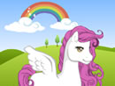 Play Rainbow Ponies Dress Up